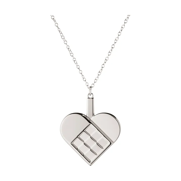 2025 kerstversiering hart - Palladiumvergulde zinklegering - Georg Jensen