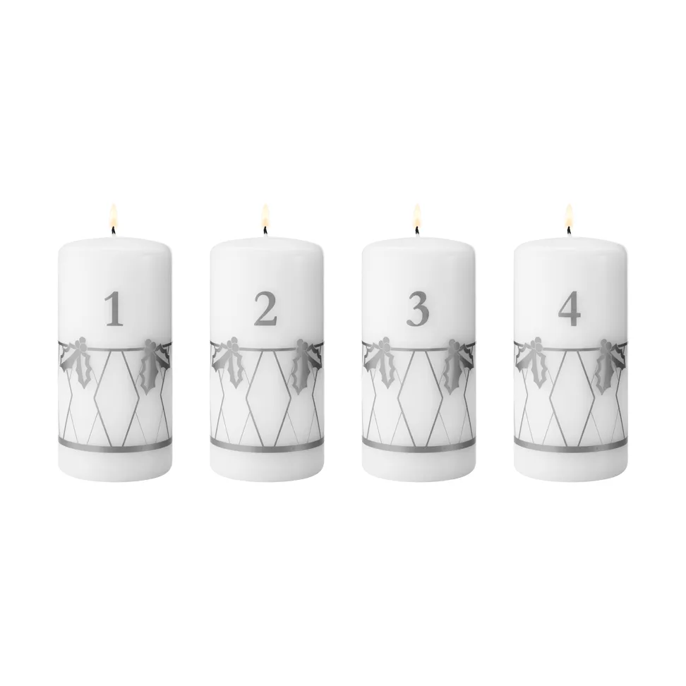adventslamp 2026, Zilverdruk, 4 delen Georg Jensen