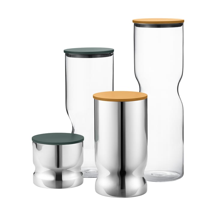 Alfredo blik medium 1 L, Roestvrij staal-geel Georg Jensen
