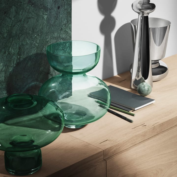 Alfredo vaas helder groen - 25 cm. - Georg Jensen