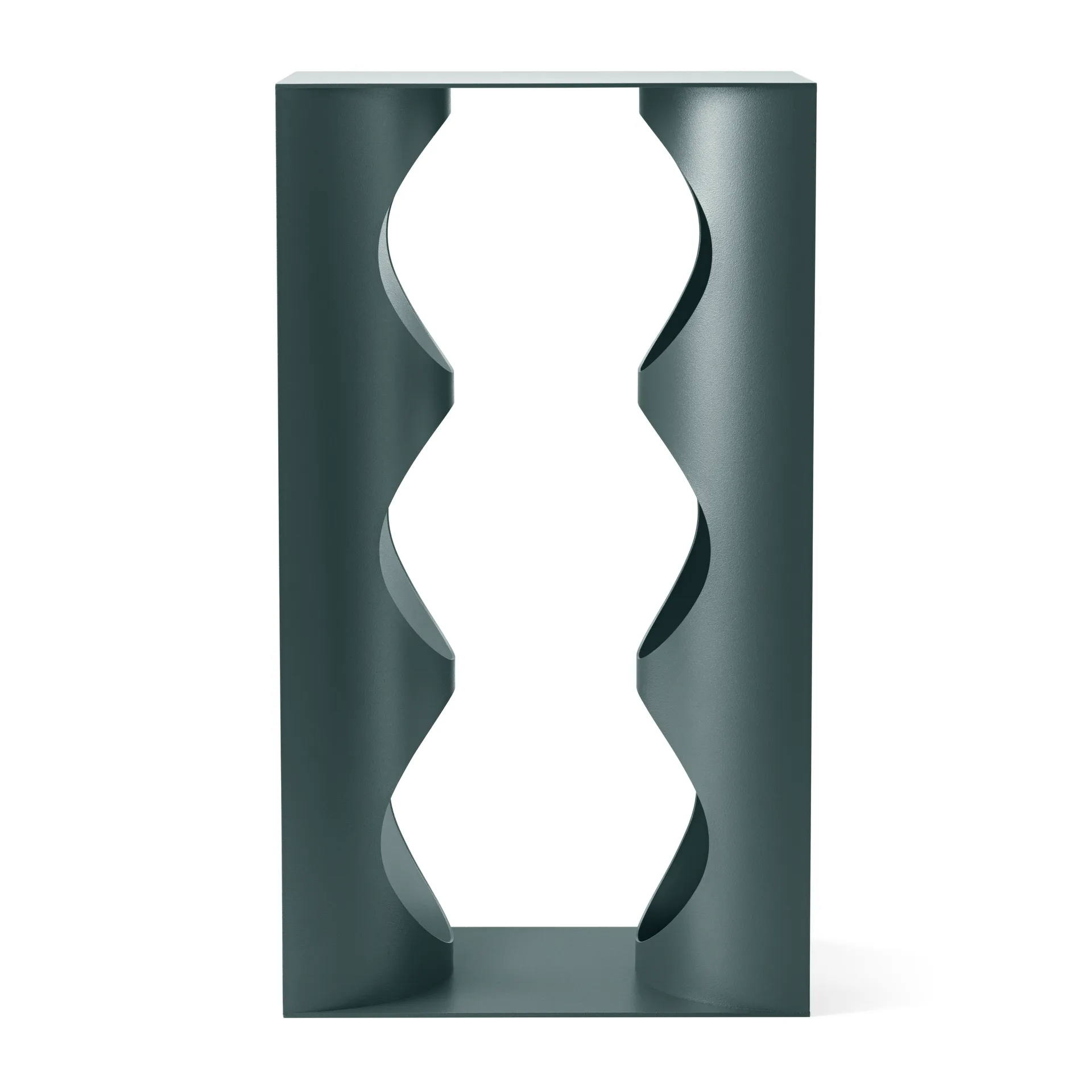 Alfredo wijnrek 3 flessen 33,6x12 cm, Artichoke green Georg Jensen