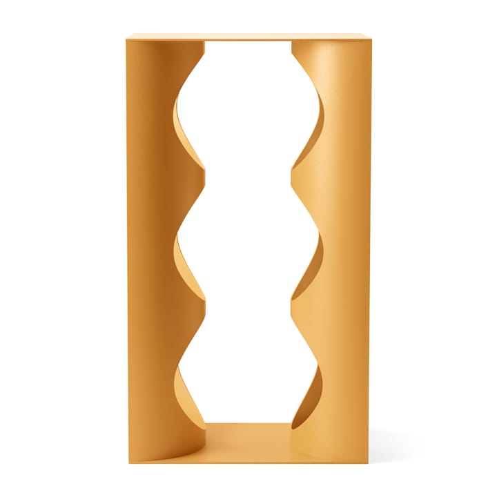 Alfredo wijnrek 3 flessen 33,6x12 cm - Saffron yellow - Georg Jensen