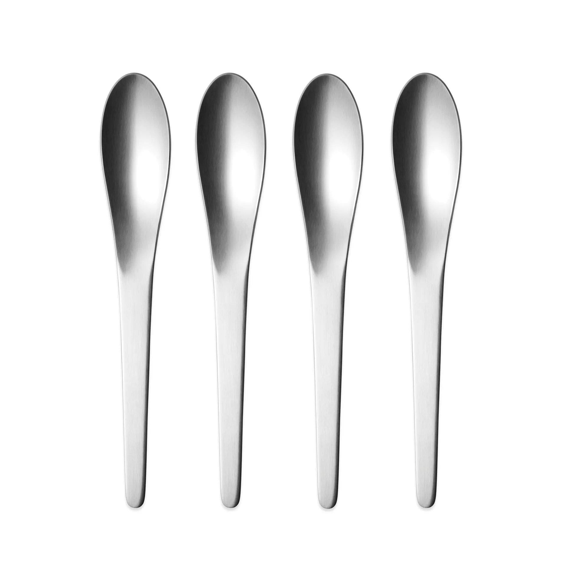 Arne Jacobsen dessertlepel, 4-pack Georg Jensen