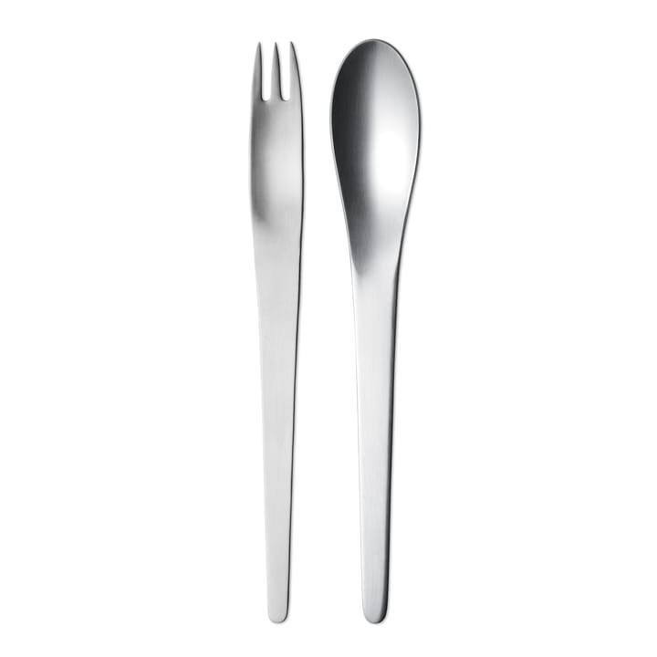 Arne Jacobsen saladebestek - 2-delig - Georg Jensen