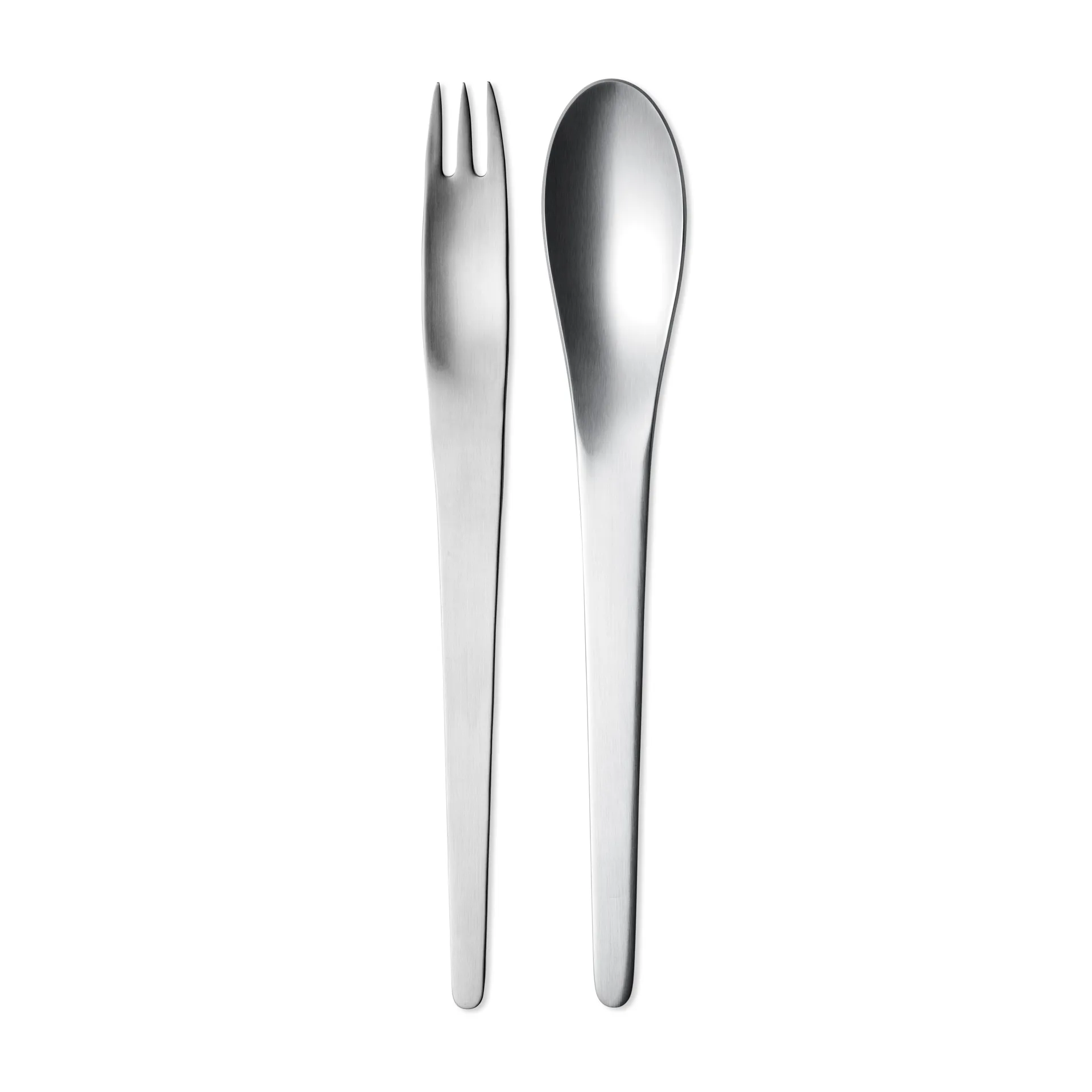 Arne Jacobsen serveerbestek, 2-delig Georg Jensen