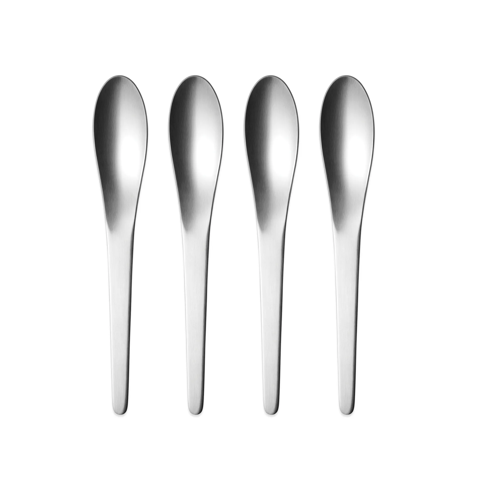 Arne Jacobsen theelepel groot, 4-pack Georg Jensen