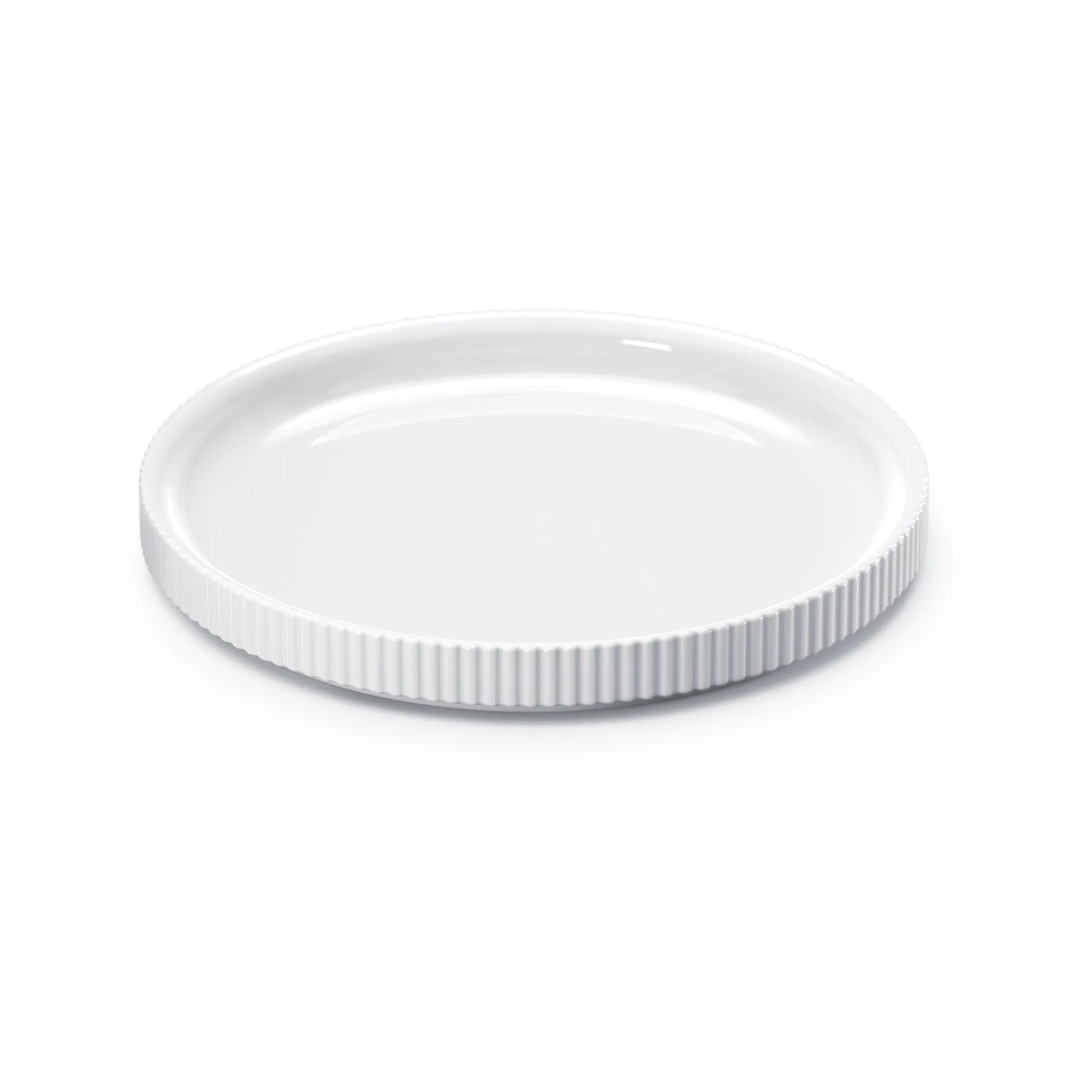 Bernadotte bord Ø17 cm, Wit Georg Jensen