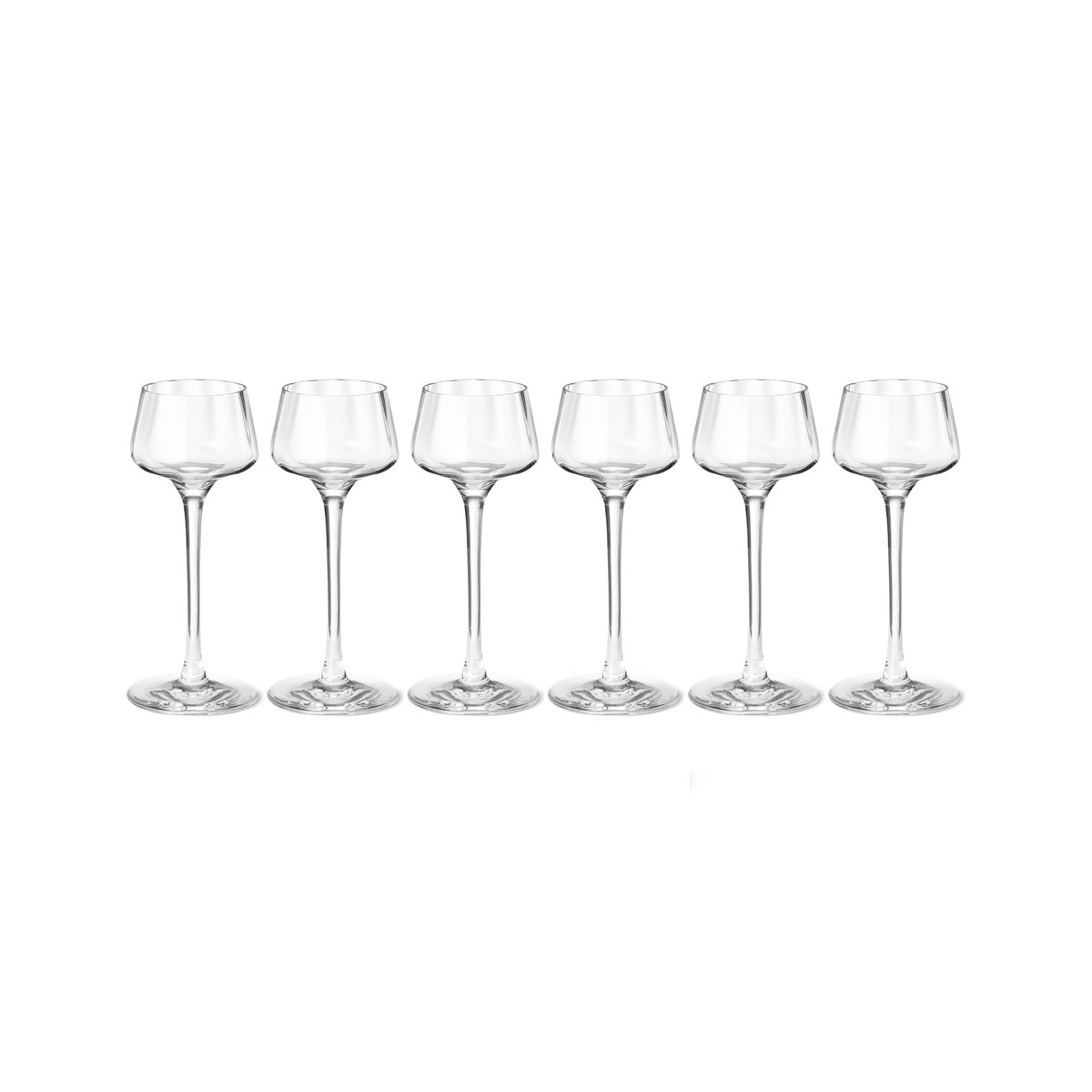 Georg Jensen Bernadotte borrelglas 6-pack 4cl | Scandinavisch Interieur | Borrelglazen | Transparant