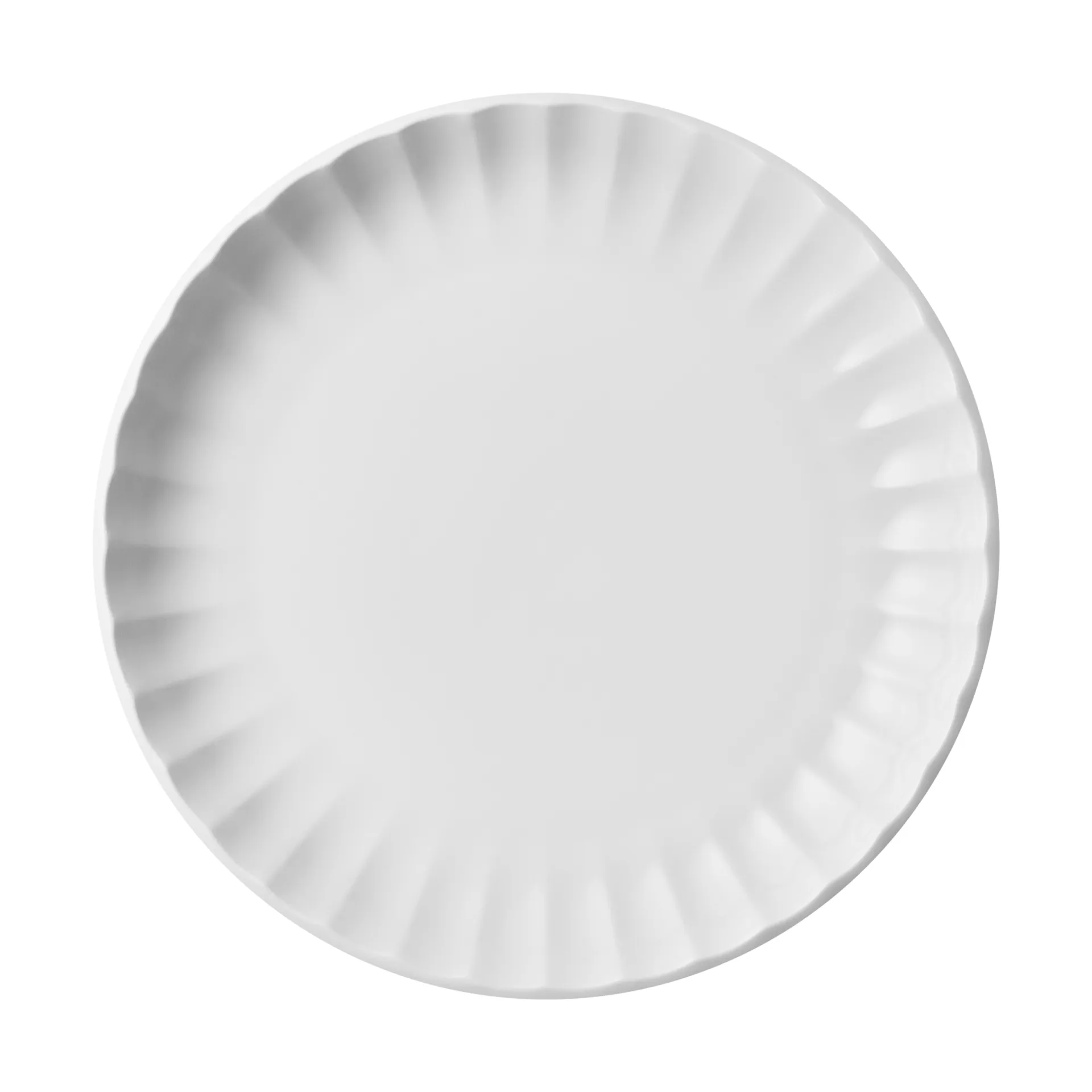 Bernadotte coupebord, Wit, Ø16,5 cm Georg Jensen
