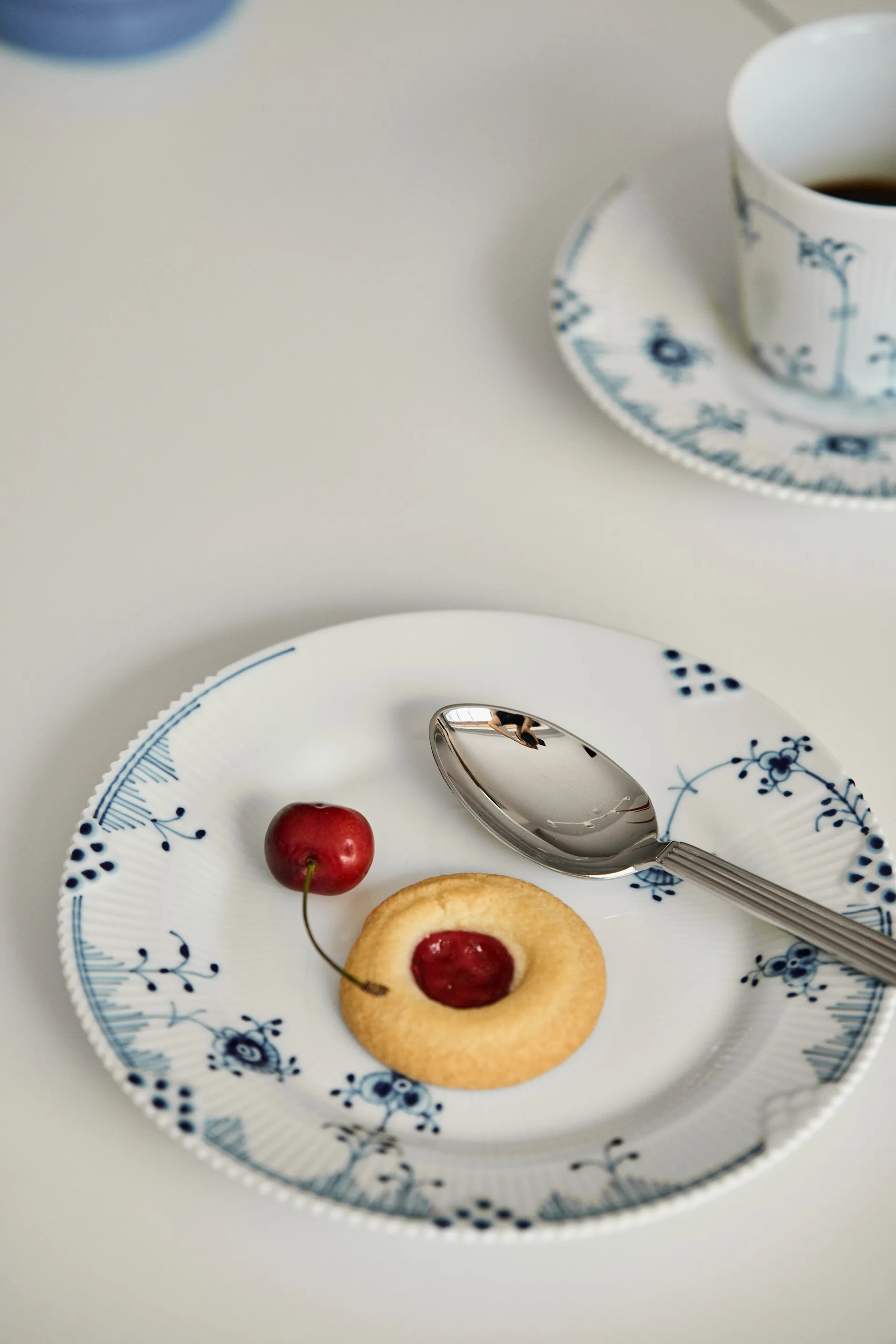 Bernadotte dessertlepel, 4-pack Georg Jensen