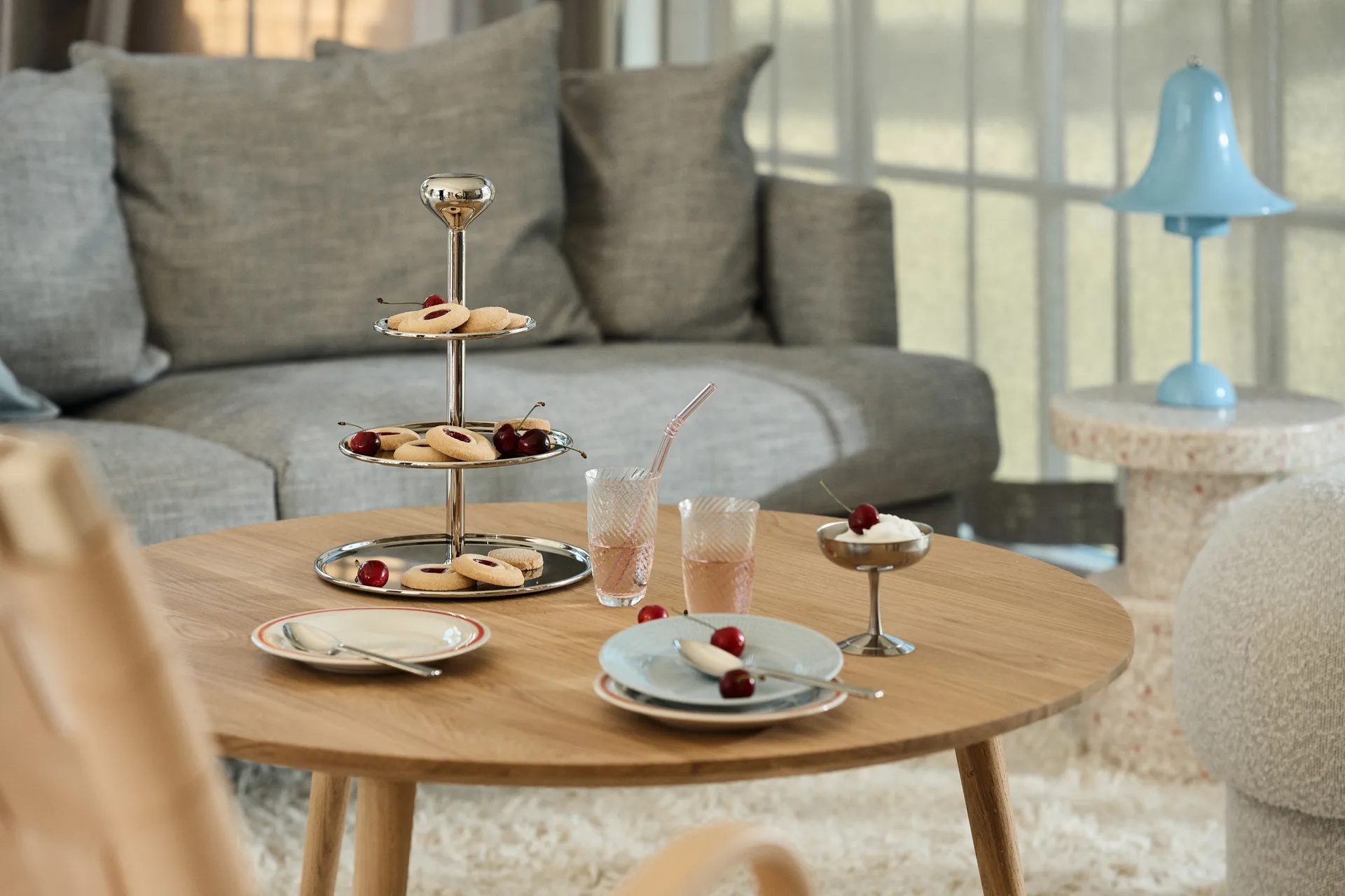 Bernadotte dessertlepel, 4-pack Georg Jensen