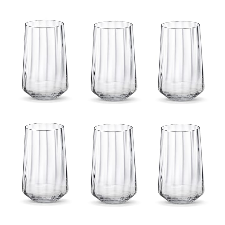 Bernadotte drinkglas hoog 38 cl 6-pack, Kristalline Georg Jensen