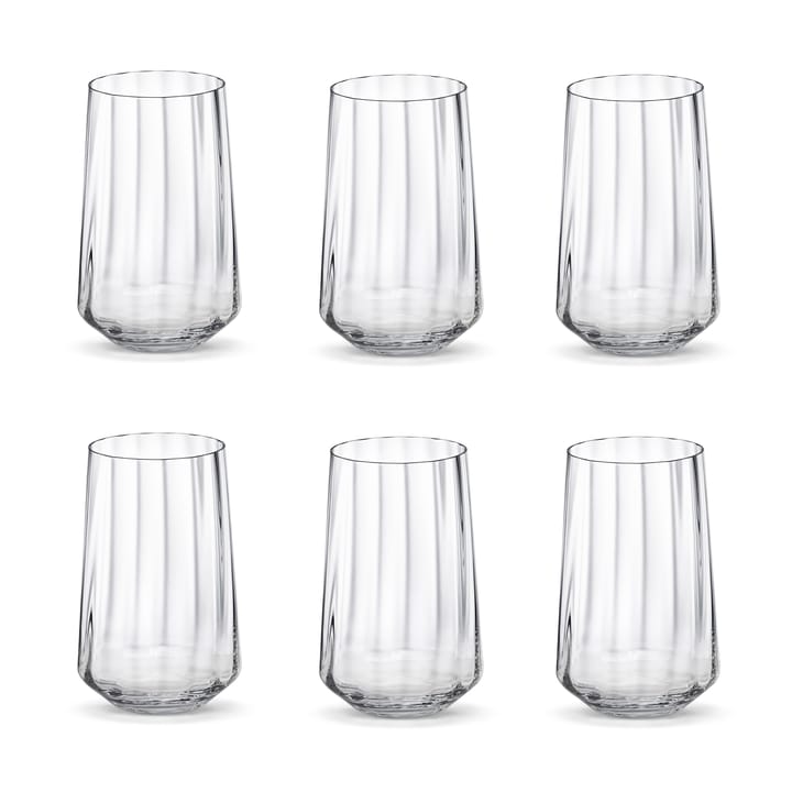 Bernadotte drinkglas hoog 38 cl 6-pack - Kristalline - Georg Jensen