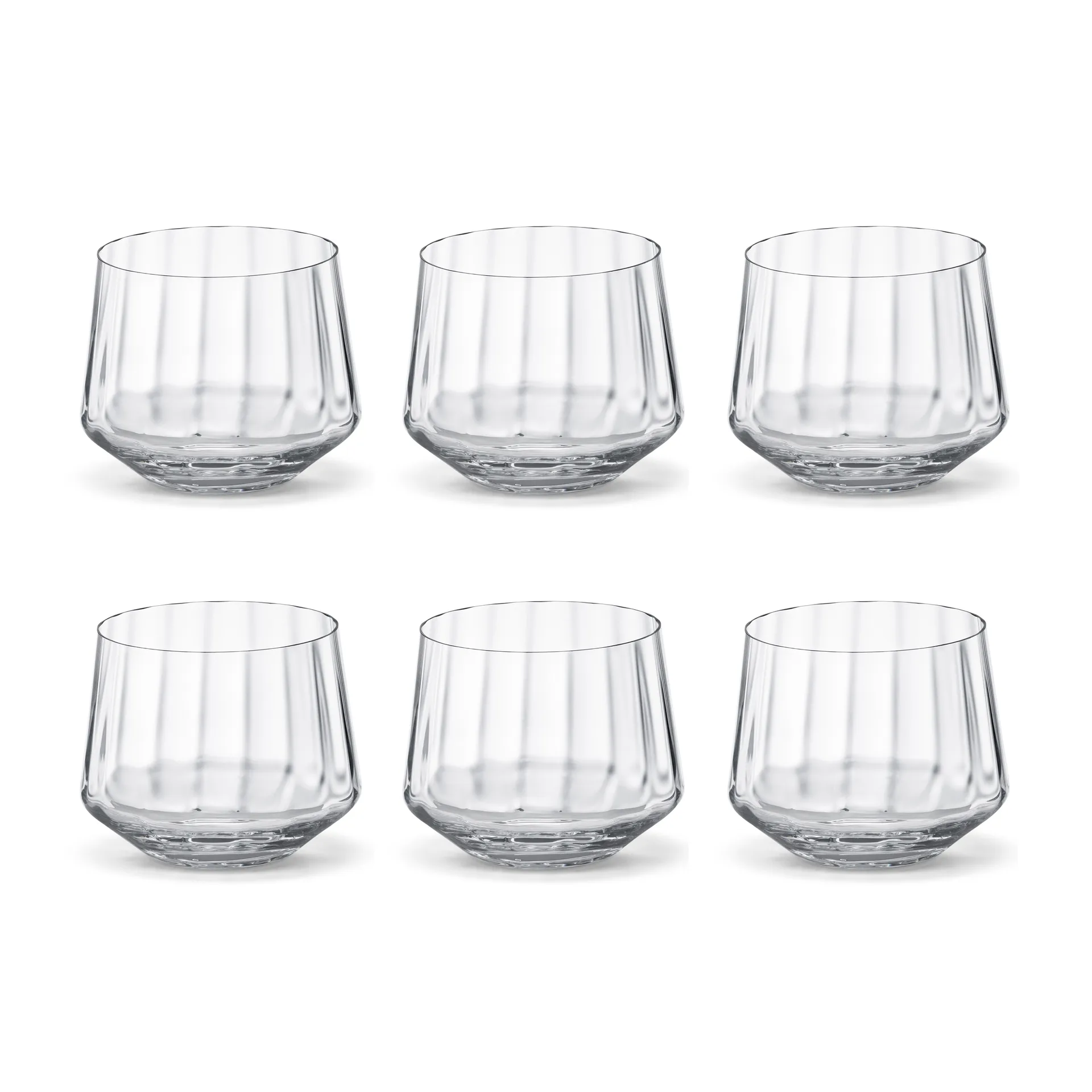 Bernadotte drinkglas laag 25 cl 6-pack, Kristalline Georg Jensen