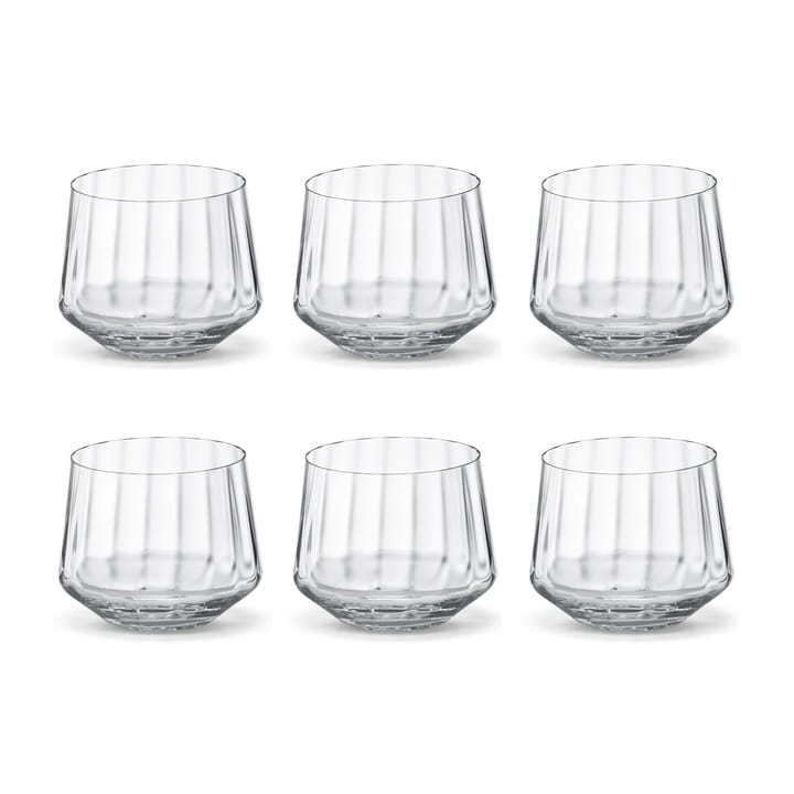 Bernadotte drinkglas laag 25 cl 6-pack - Kristalline - Georg Jensen