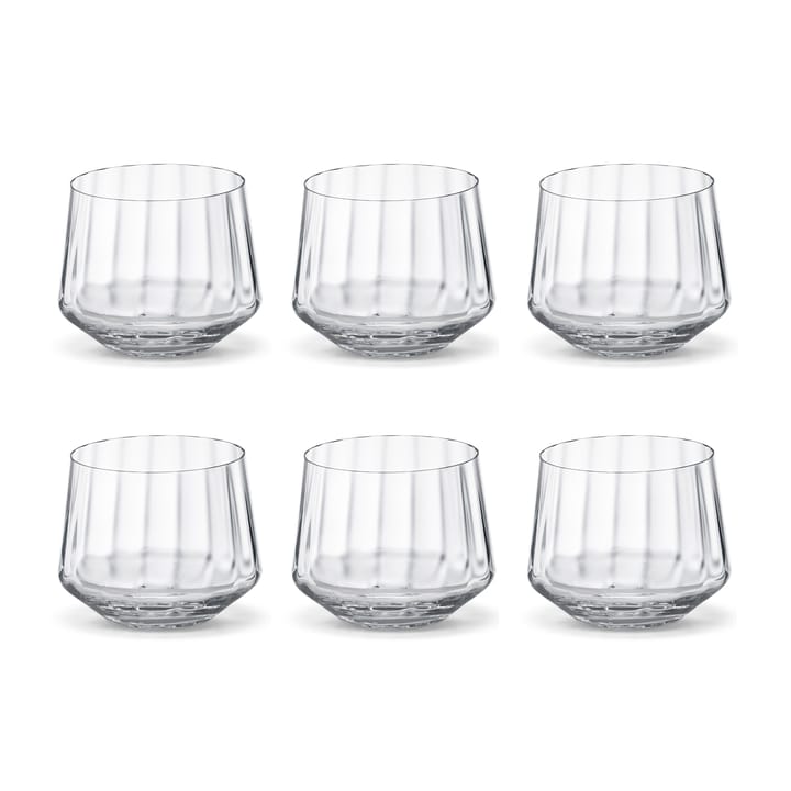 Bernadotte drinkglas laag 25 cl 6-pack - Kristalline - Georg Jensen