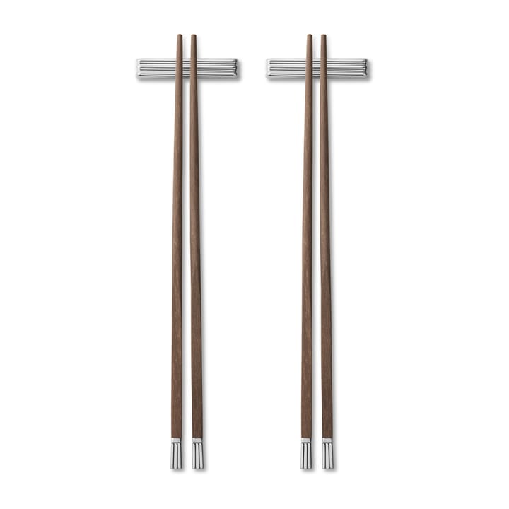 Bernadotte eetstokjes 2-pack - Manilkara - Georg Jensen