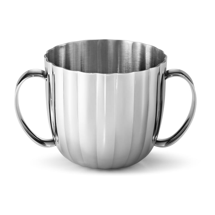 Bernadotte kinderservies 2-delig, Roestvrij staal Georg Jensen