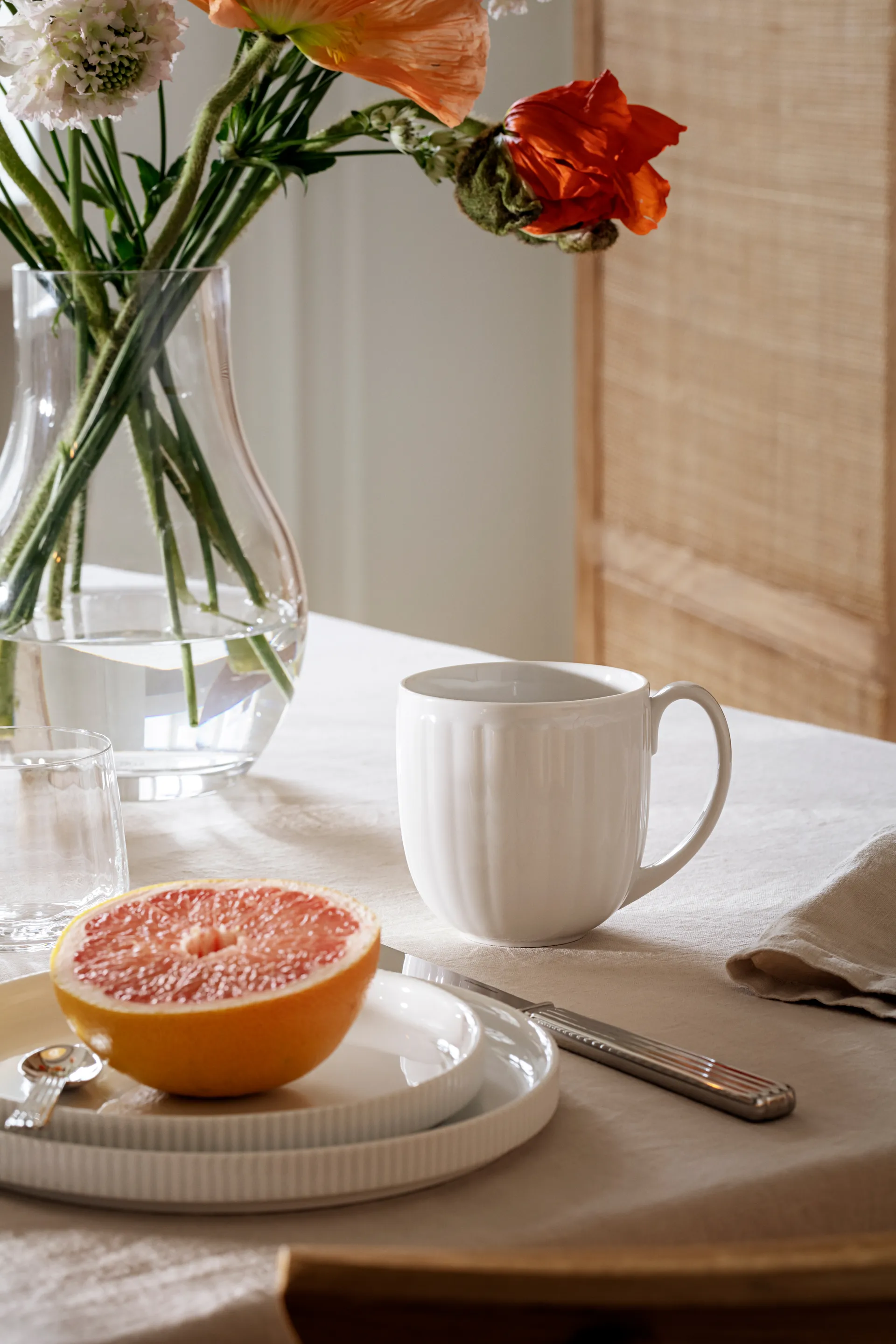 Bernadotte mok 30 cl 2-pack, Wit Georg Jensen
