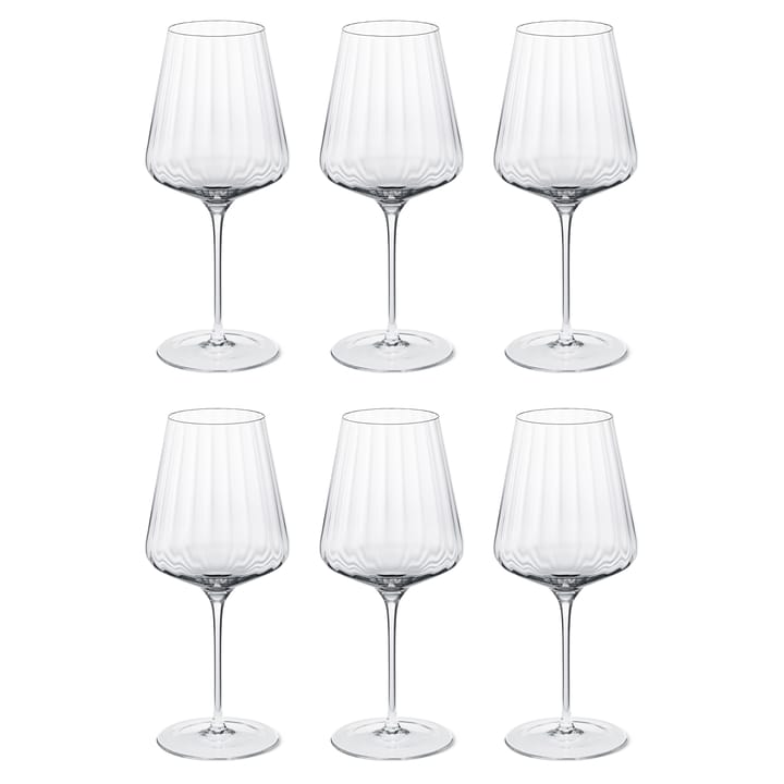 Bernadotte rodewijnglas 6-pack - Kristalline - Georg Jensen