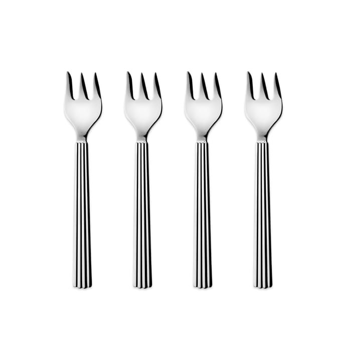 Bernadotte taartvork - 4-pack - Georg Jensen