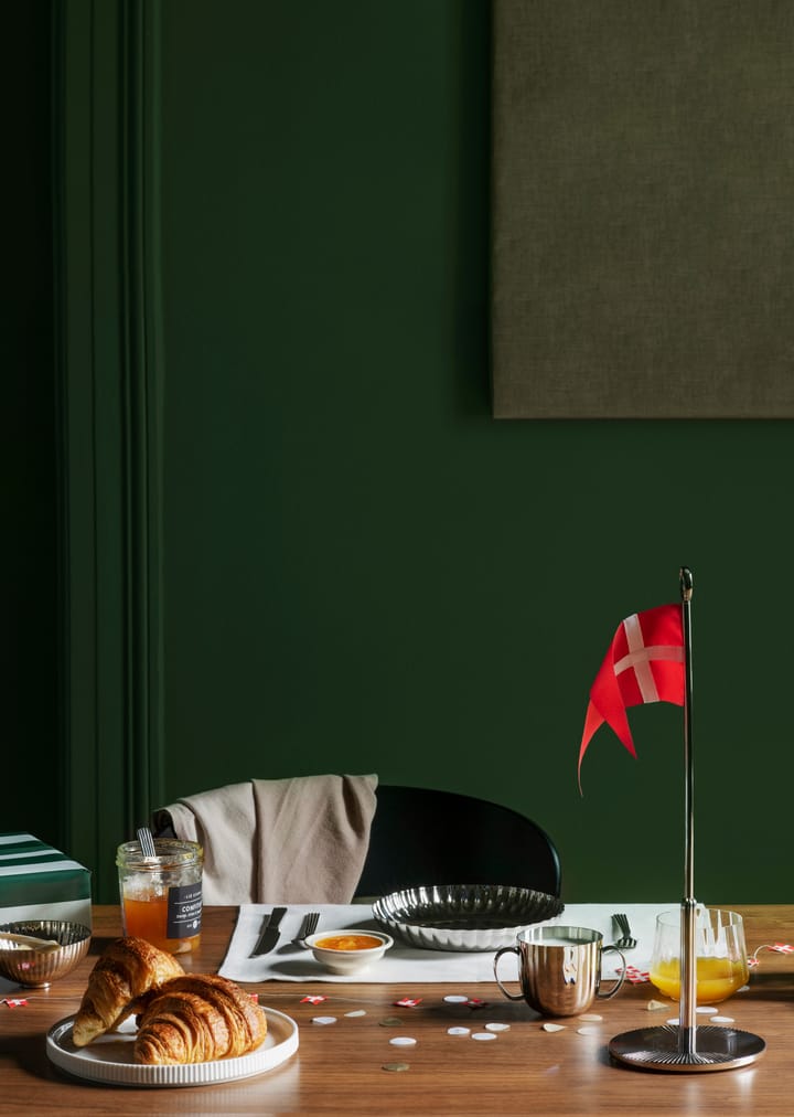 Bernadotte tafelvlag 38,8 cm, Deense vlag
 Georg Jensen
