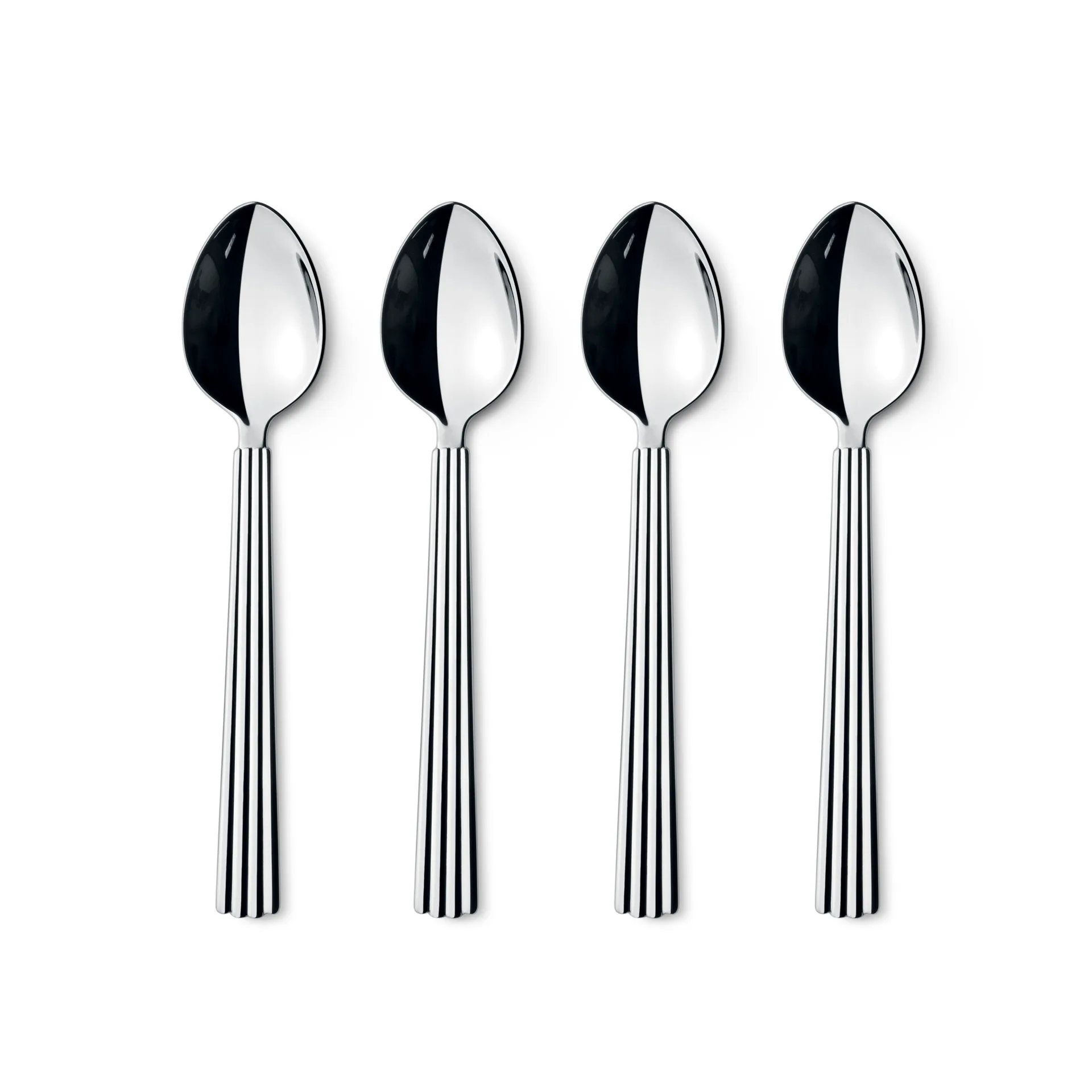 Bernadotte thee- en koffielepel, 4-pack Georg Jensen