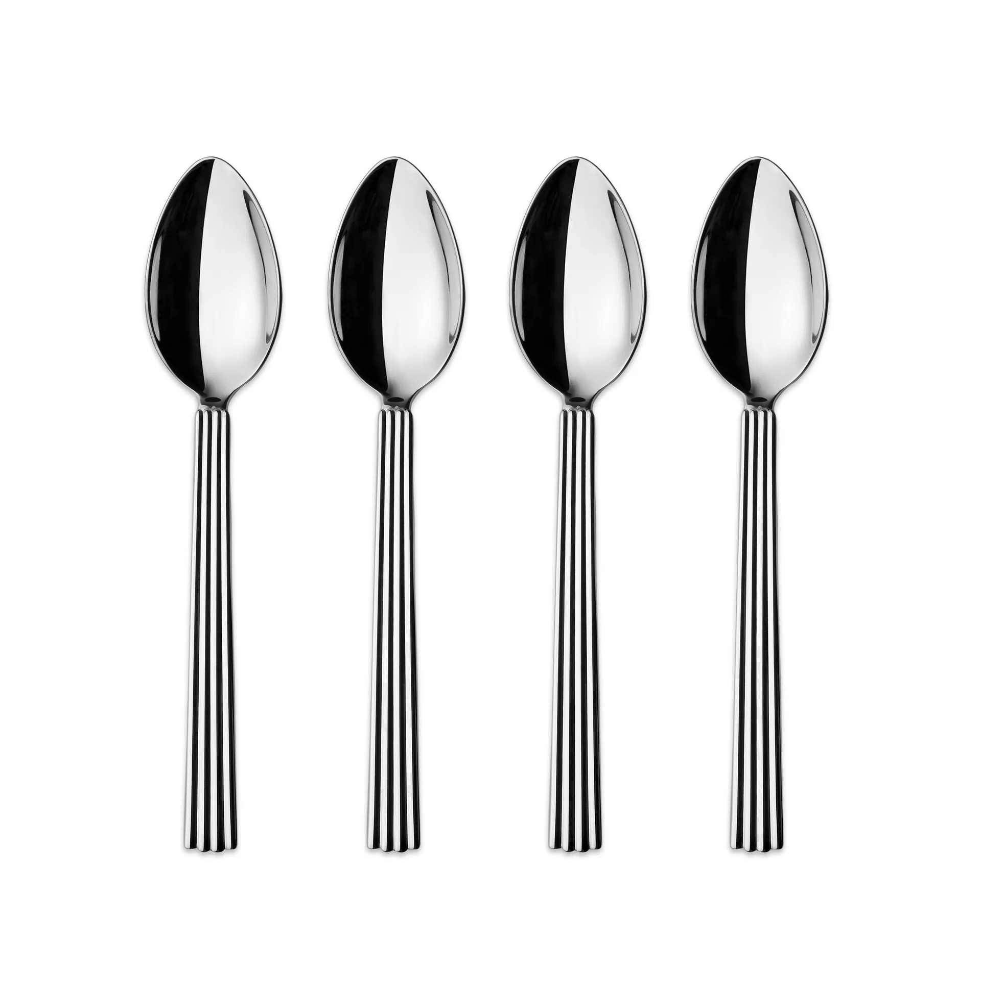 Bernadotte theelepel groot, 4-pack Georg Jensen