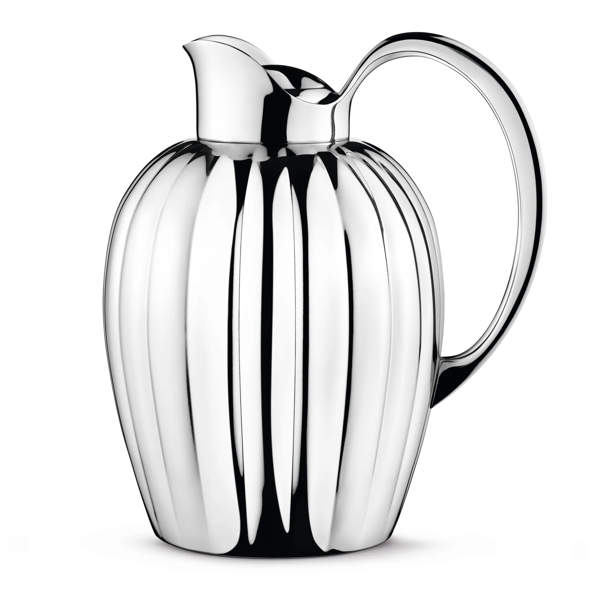 Bernadotte thermoskan pushlock, 1 L Georg Jensen