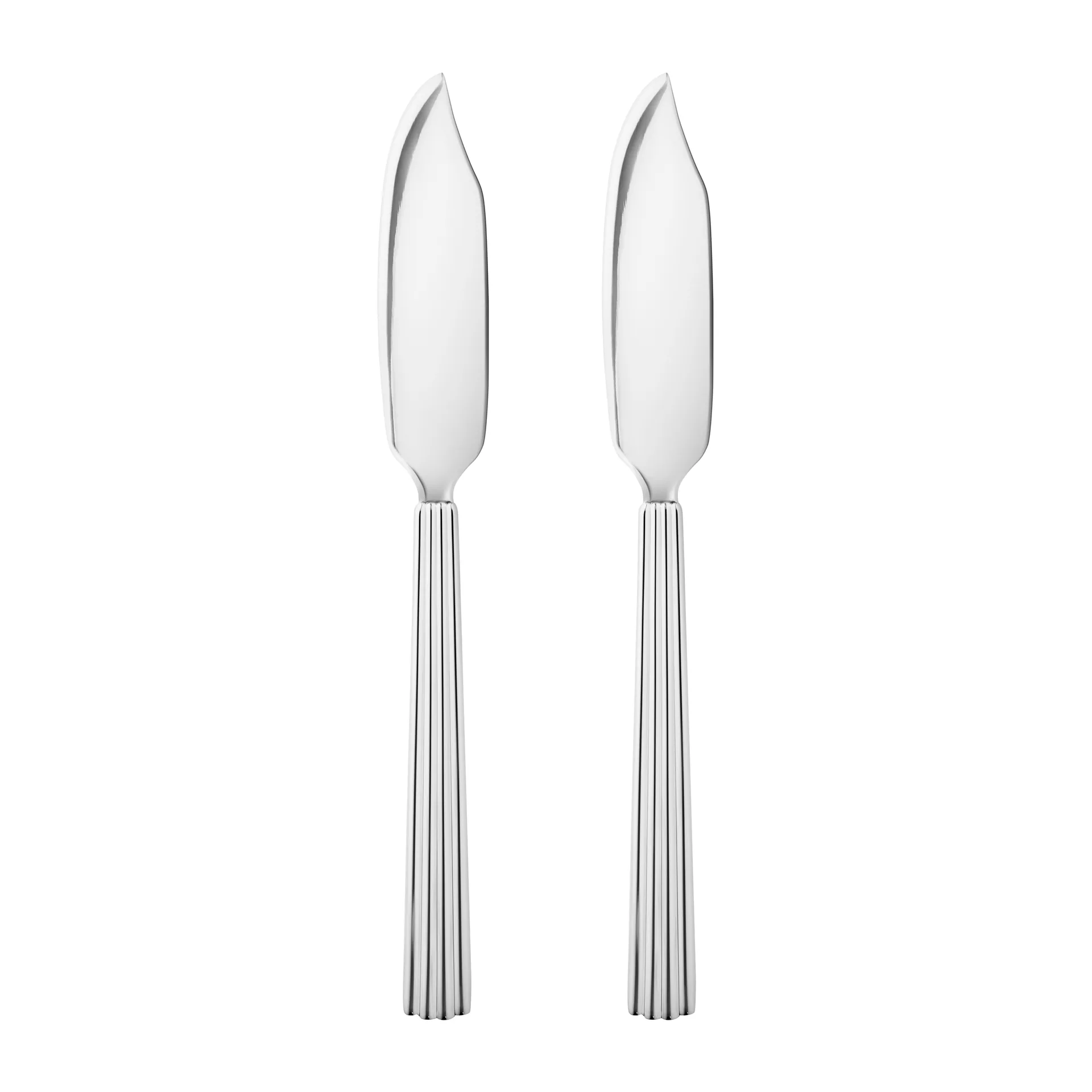 Bernadotte vismes 2-pack, Roestvrij staal Georg Jensen