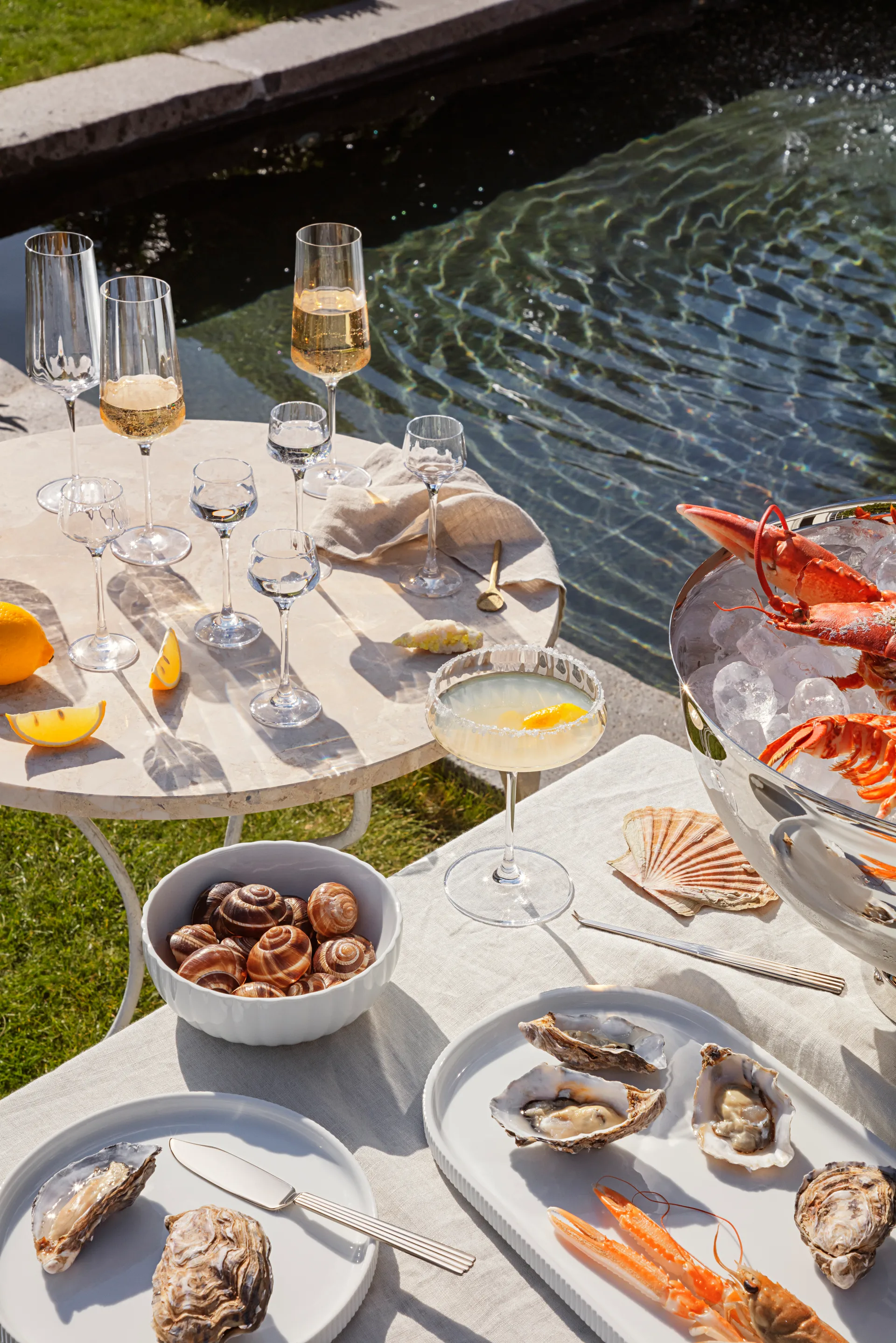 Bernadotte vismes 2-pack, Roestvrij staal Georg Jensen