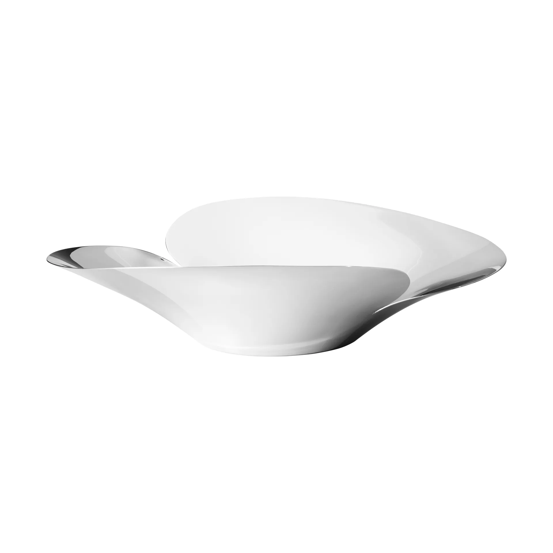 Blom botanica schaaltje 40x50 cm, Roestvrij staal Georg Jensen