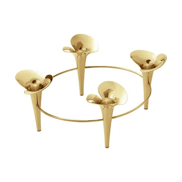 Bloom kaarsenhouder Ø28 cm - Goud - Georg Jensen