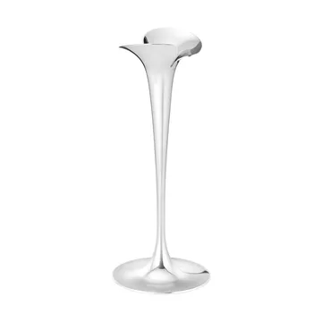 Bloom kandelaars voor kroonkaarsen - Roestvrij staal, groot, 2-pack - Georg Jensen