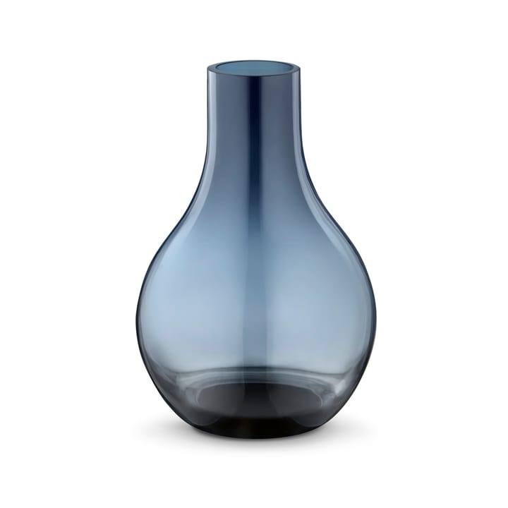 Cafu glas vaas blauw - extra klein - 14,8 cm. - Georg Jensen