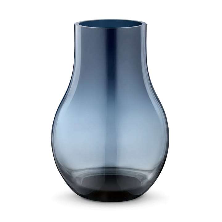 Cafu glazen vaas blauw - klein, 21,6 cm - Georg Jensen