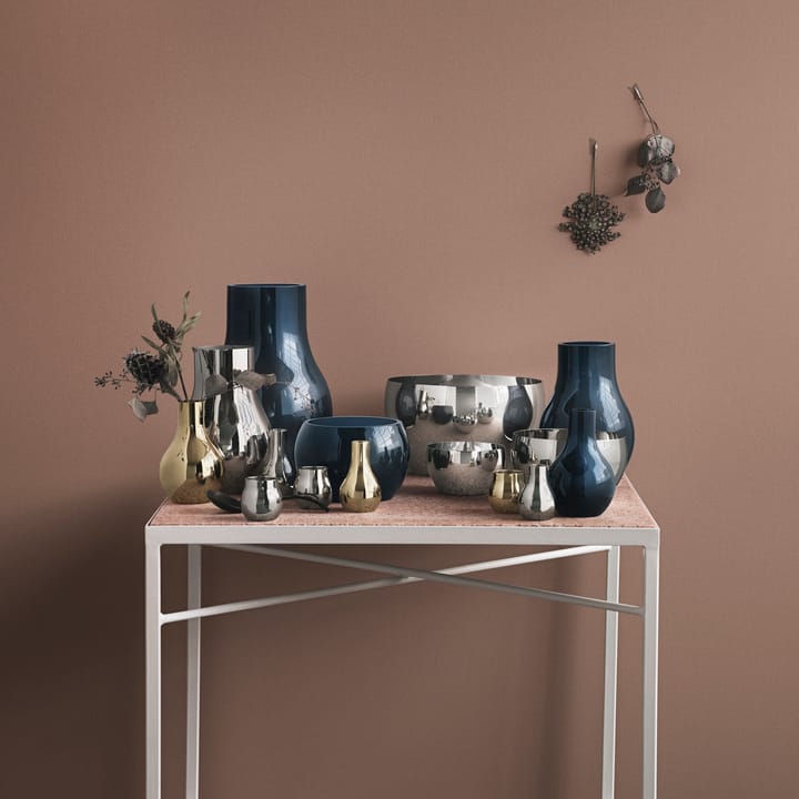 Cafu glazen vaas blauw, middel - 30 cm. Georg Jensen