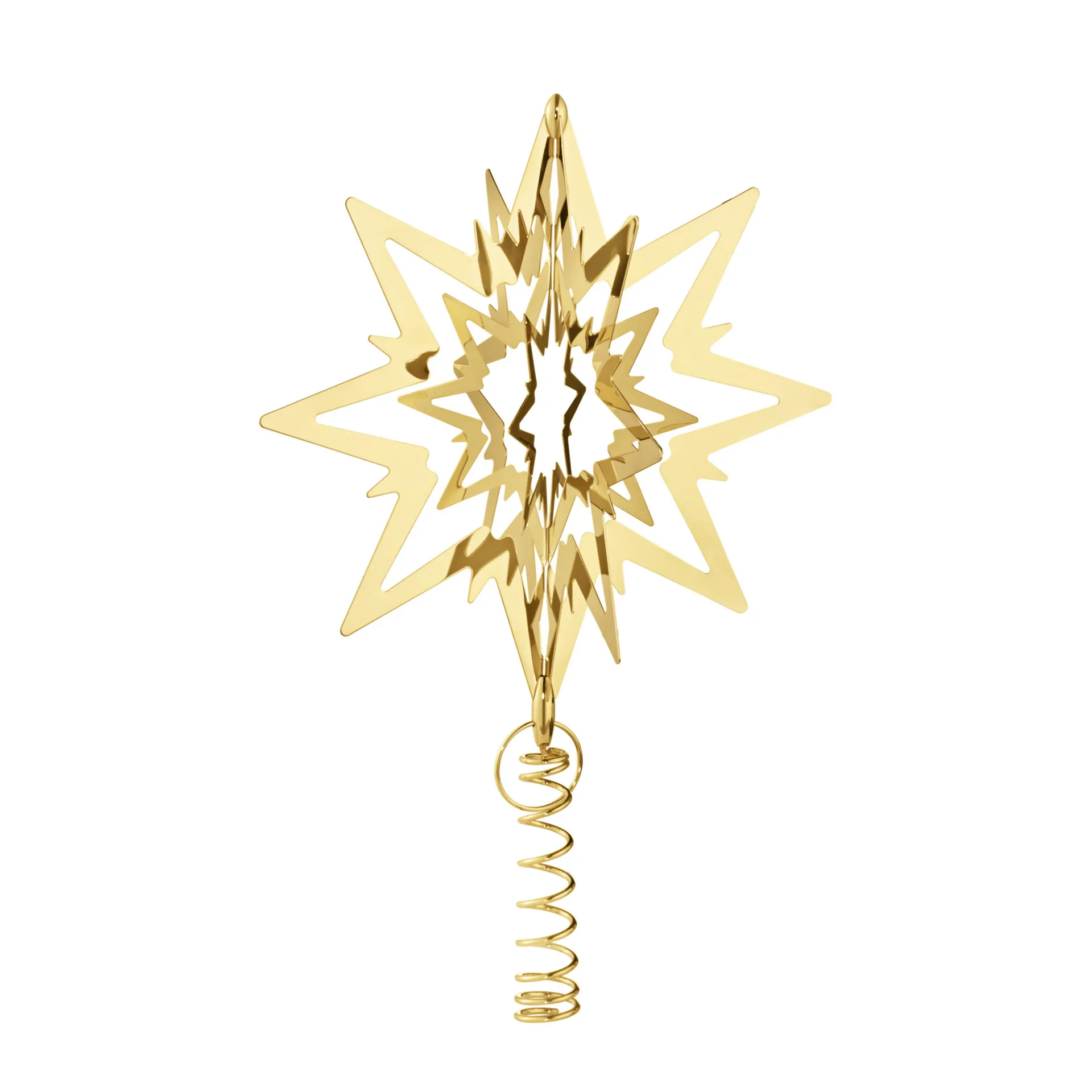 Christmas Collectibles piek middel, gouden afwerking Georg Jensen