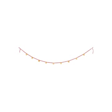 Classic Christmas slinger 1,6 m - Goud - Georg Jensen