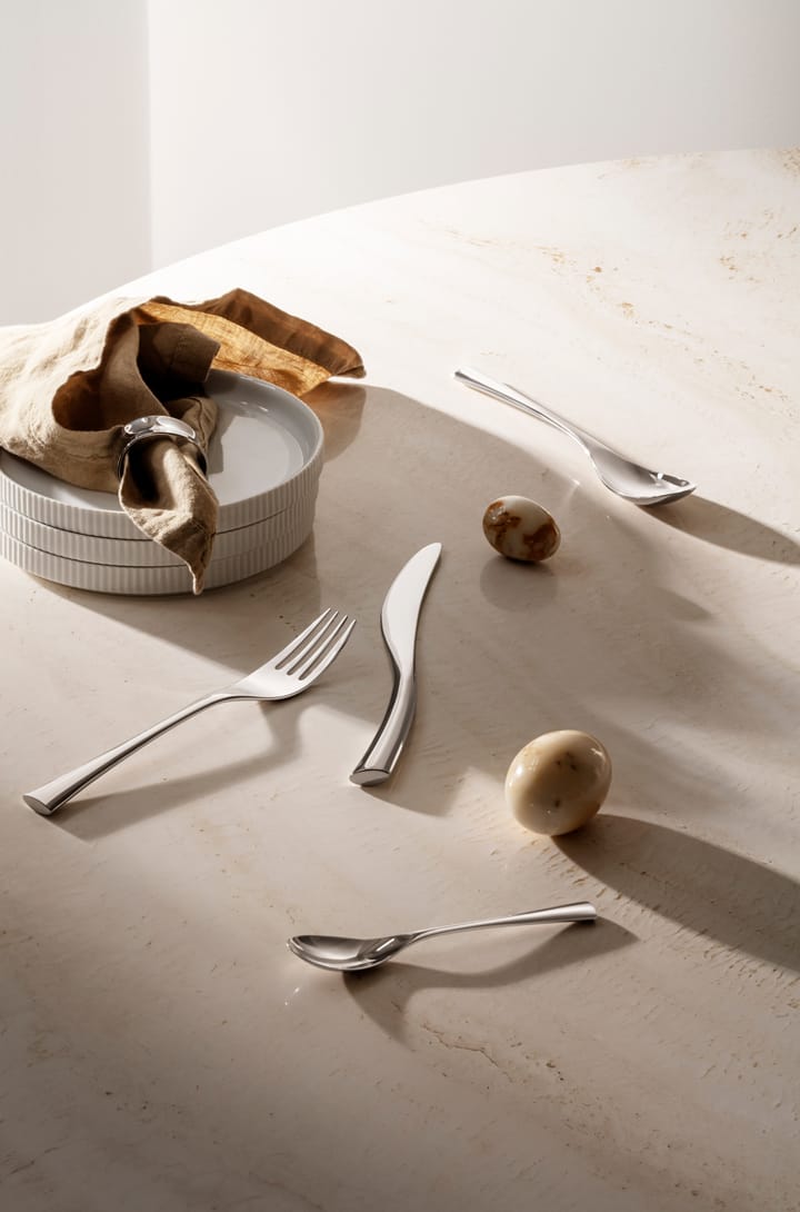 Cobra bestekset roestvrij staal, 4 onderdelen Georg Jensen