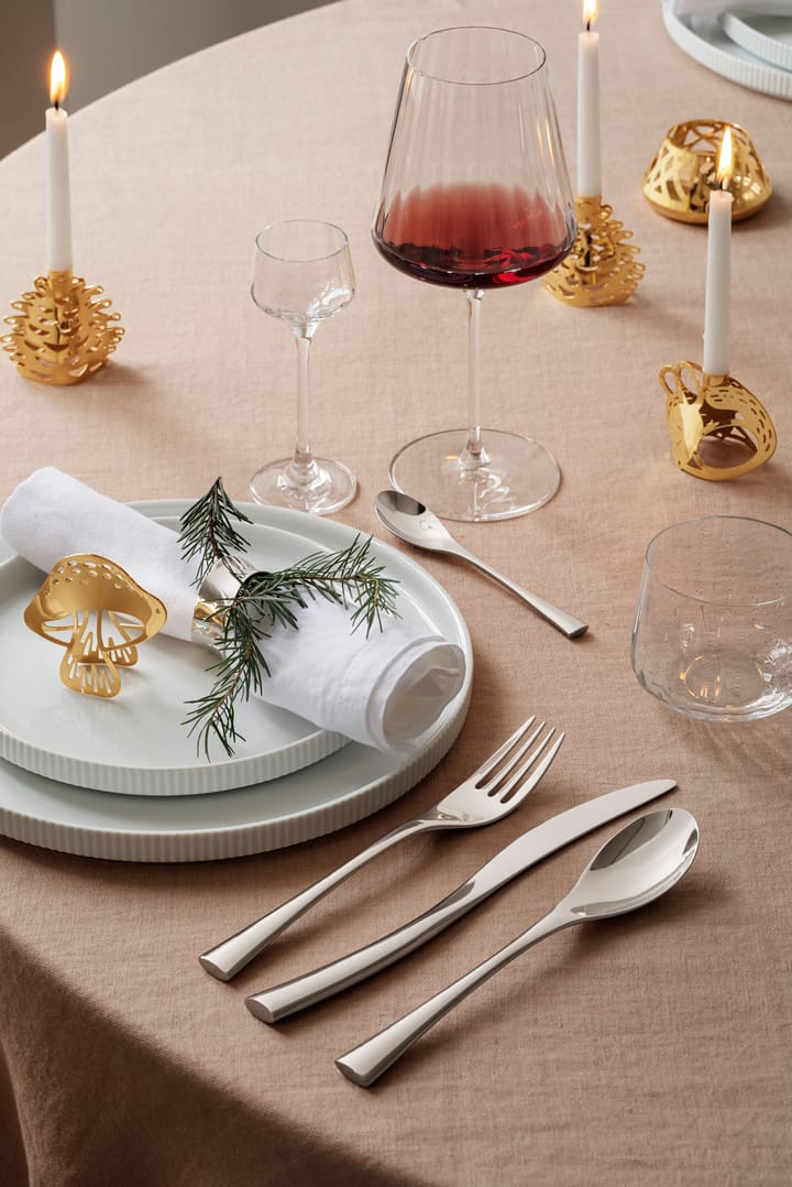 Cobra bestekset roestvrij staal, 4 onderdelen Georg Jensen