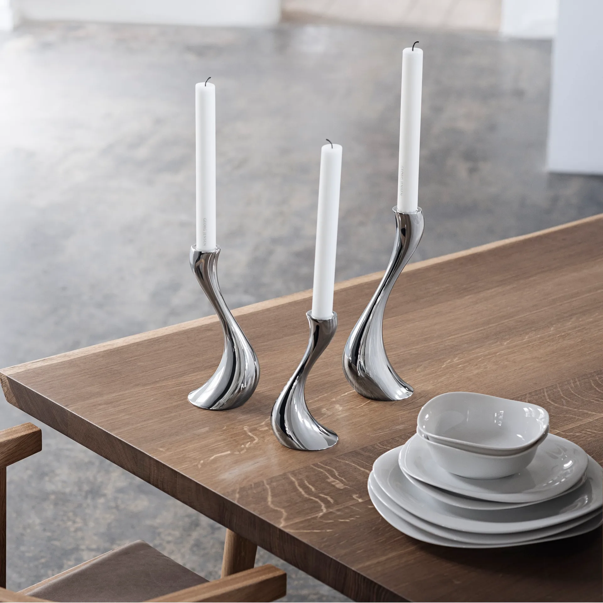 Cobra bord, Ø 27 cm. Georg Jensen