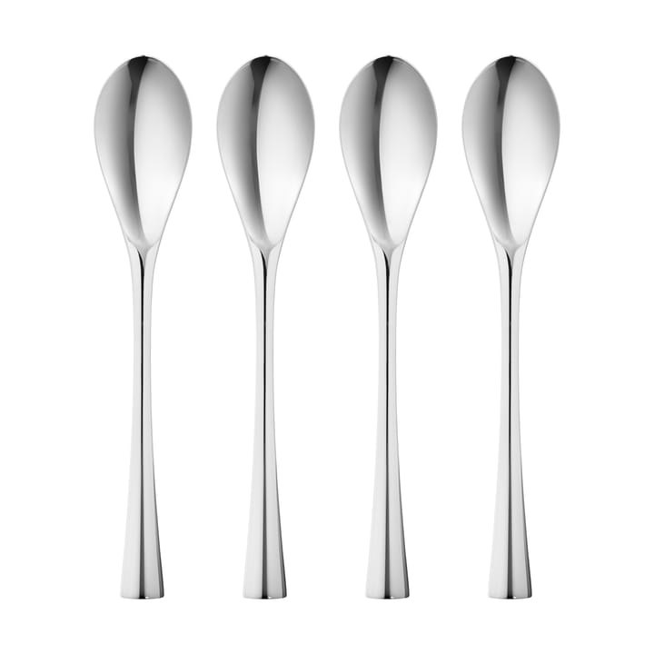 Cobra dessertlepel 4-pack - Roestvrij staal - Georg Jensen