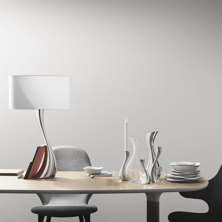 Cobra kaarsenhouder 2-stuks, middel - 20 cm. Georg Jensen