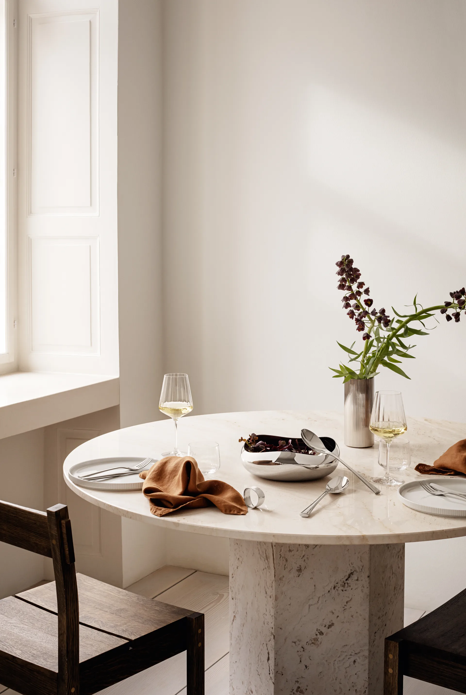 Cobra saladebestek 2 delen, Roestvrij staal Georg Jensen