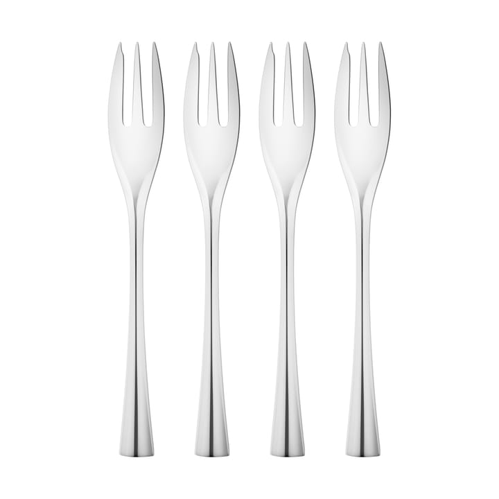 Cobra taartvork 4-pack - Roestvrij staal - Georg Jensen