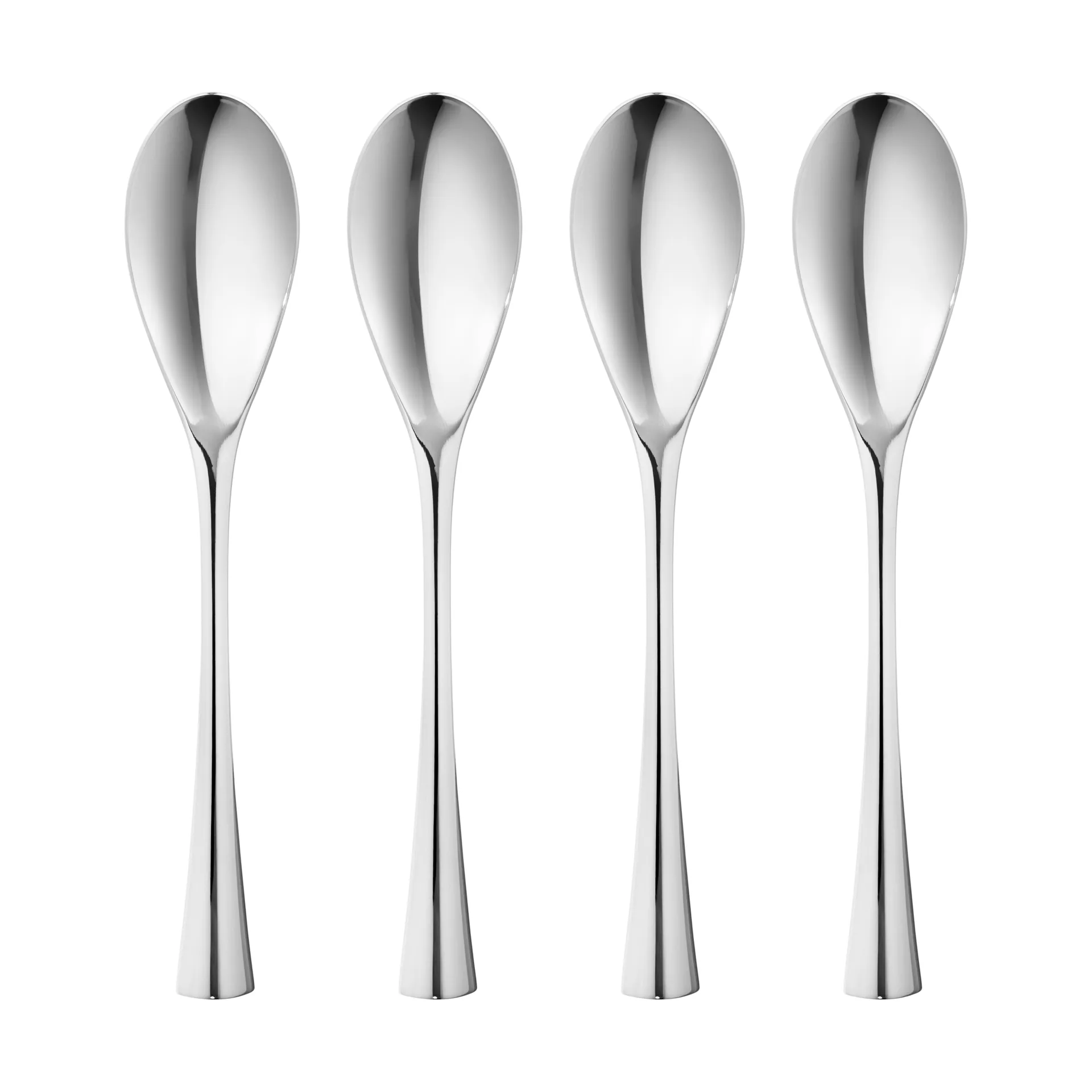 Cobra theelepel 4-pack, Roestvrij staal Georg Jensen