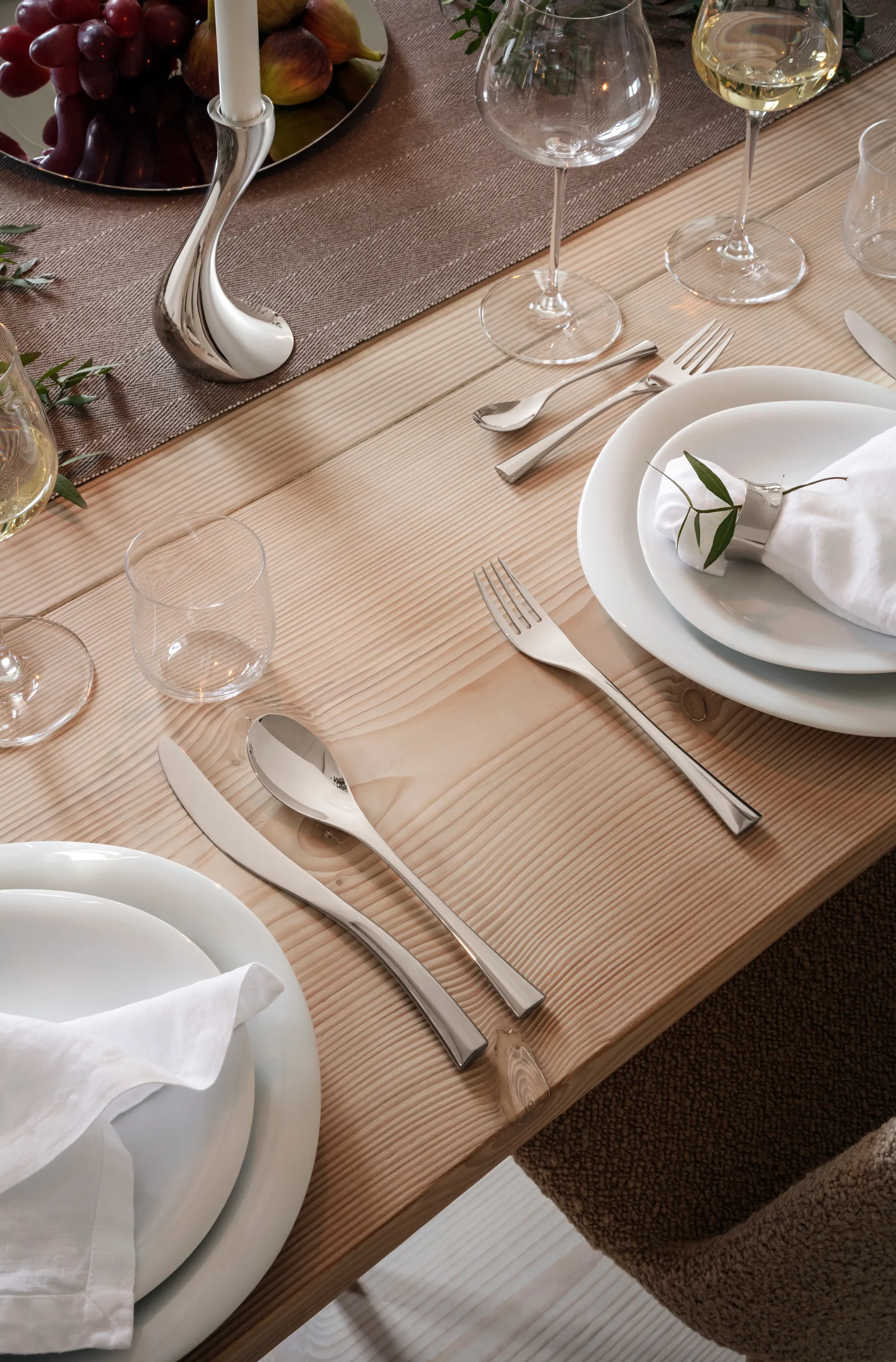 Cobra theelepel 4-pack, Roestvrij staal Georg Jensen