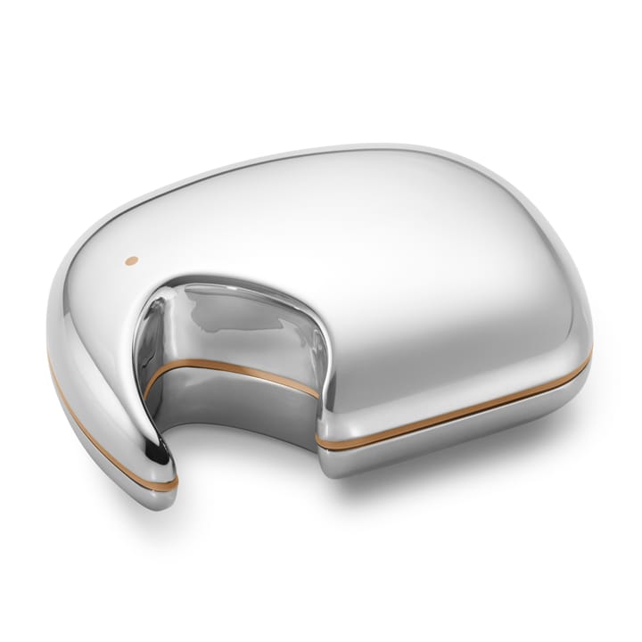 Elephant doosje 7x10 cm, Roestvrij staal-geel Georg Jensen