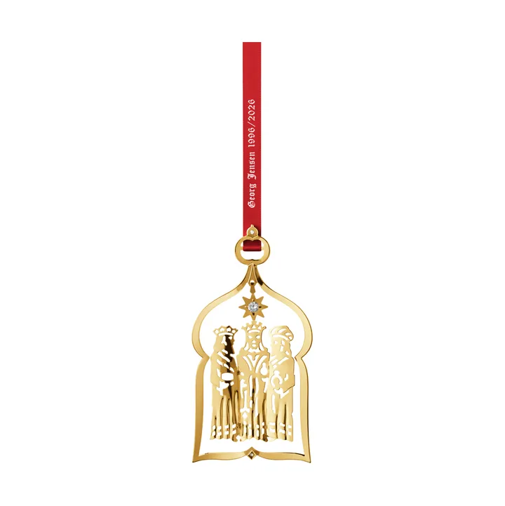 Georg Jensen jubileummobiel - jaar 1996, goud - Georg Jensen